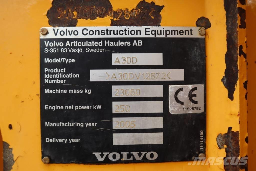 Volvo A 30 D Knik dumptrucks