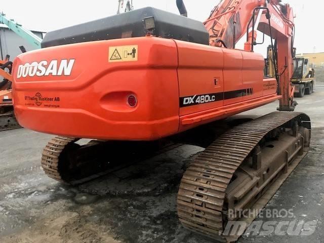 Doosan DX480LC Rupsgraafmachines