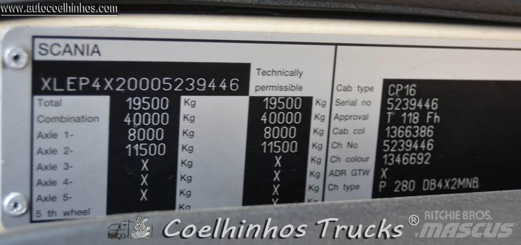 Scania P 280 Chassis met cabine
