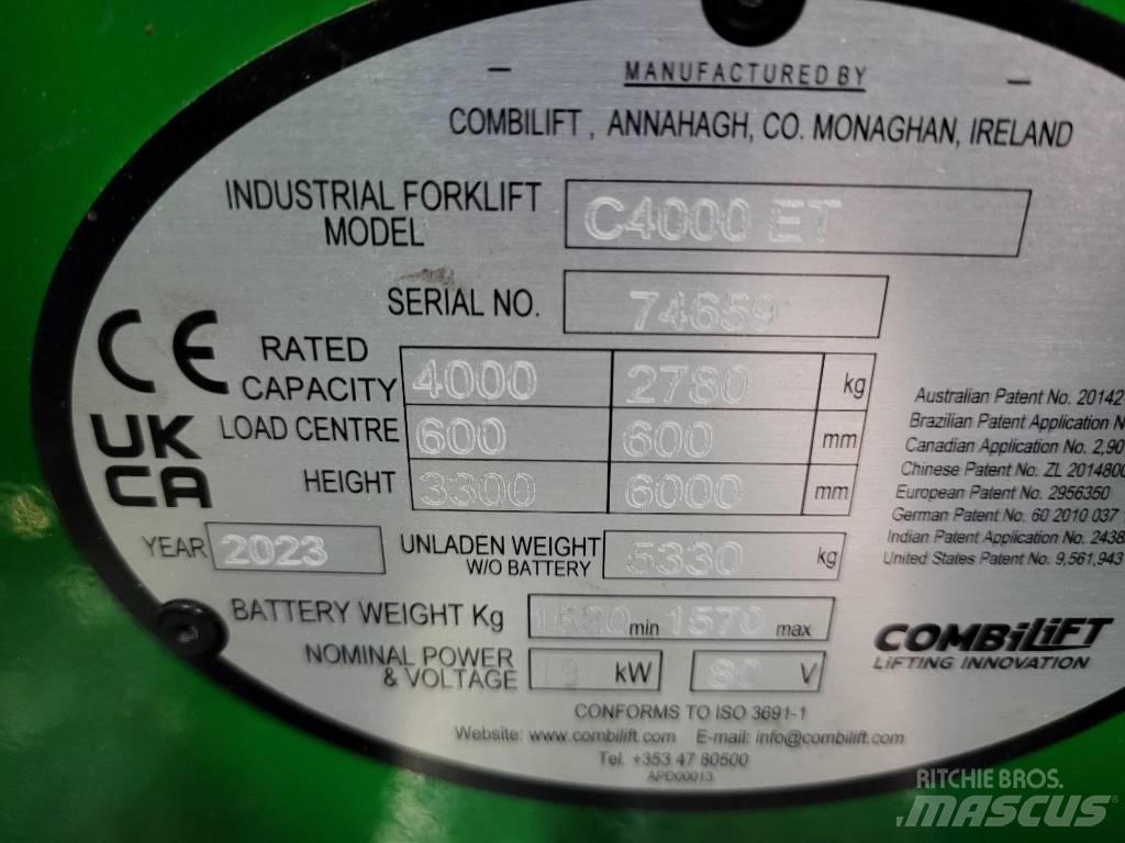 Combilift C4000ET Four-way truck
