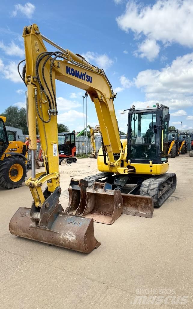 Komatsu PC 80 MR-5 Midigraafmachines 7t - 12t