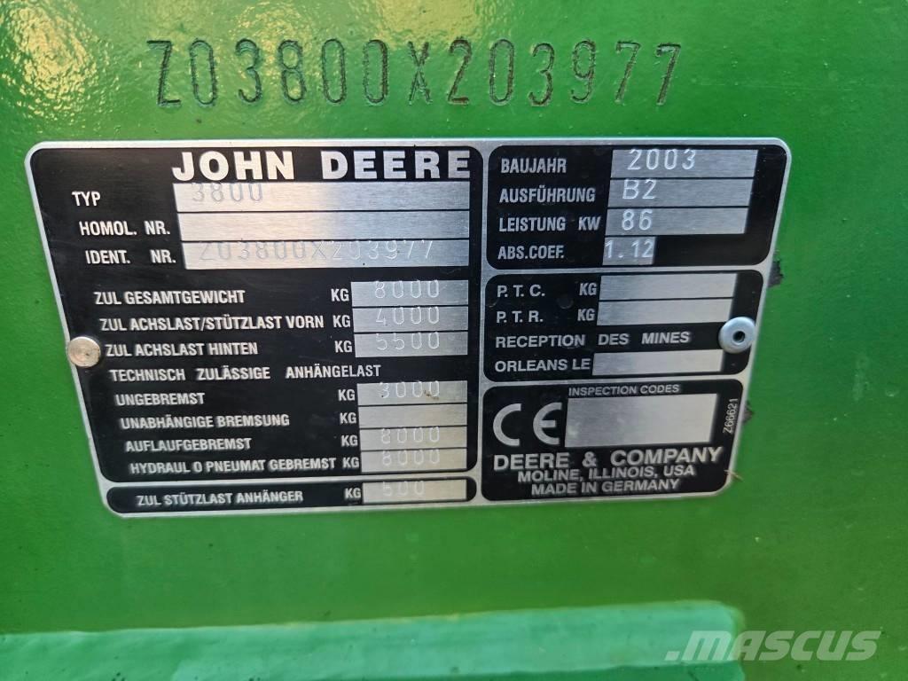 John Deere 3800 Verreikers voor landbouw
