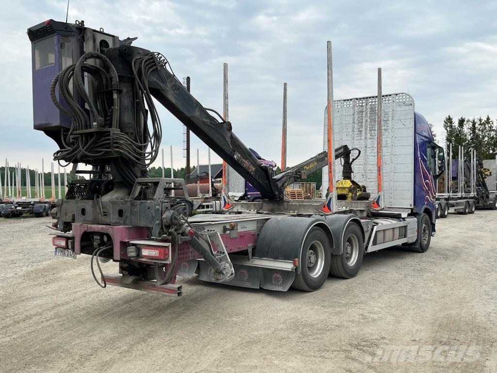 Volvo Fh 550 6x4 Hout-Bakwagens