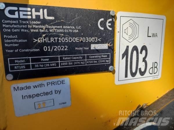 Gehl RT105 Rupsladers