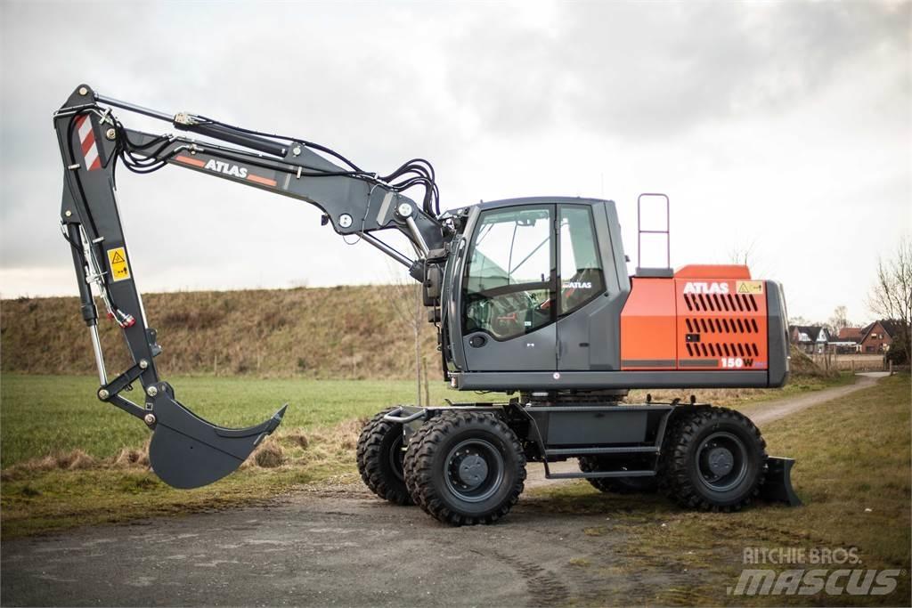 Atlas 150W Wielgraafmachines