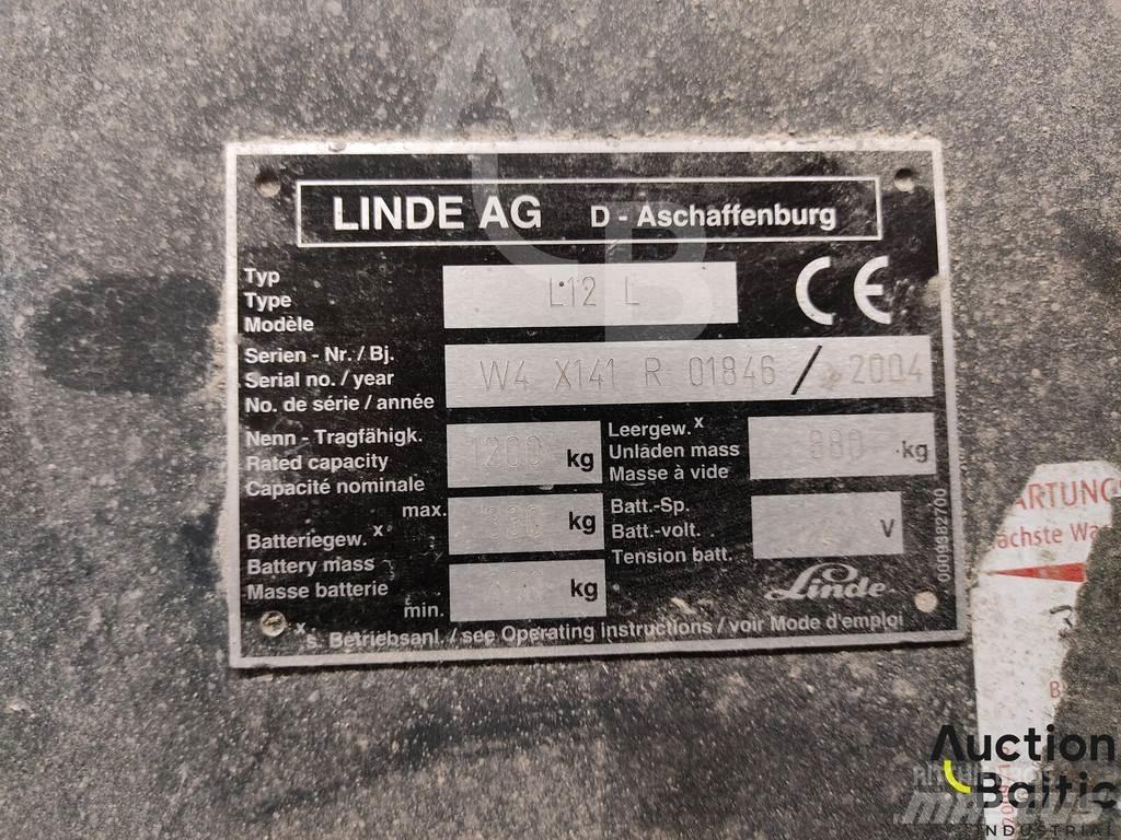 Linde L12 L Stapelaar meeloop
