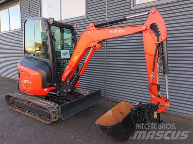 Kubota u27-4 Minigraafmachines < 7t