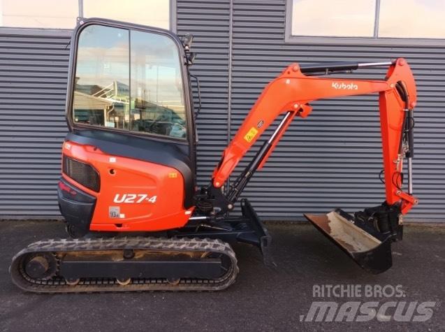 Kubota u27-4 Minigraafmachines < 7t