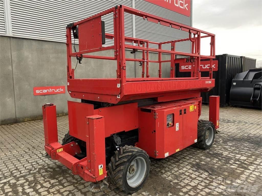 Manitou 100SC Schaarhoogwerkers