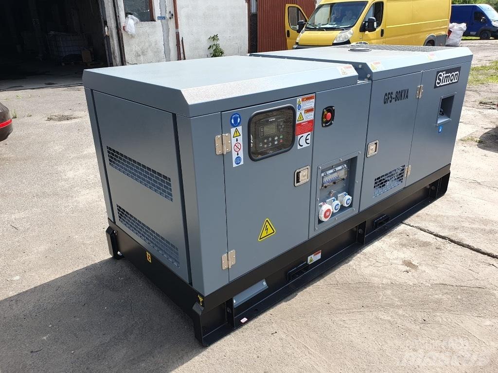 Simon 80KVA Diesel generatoren