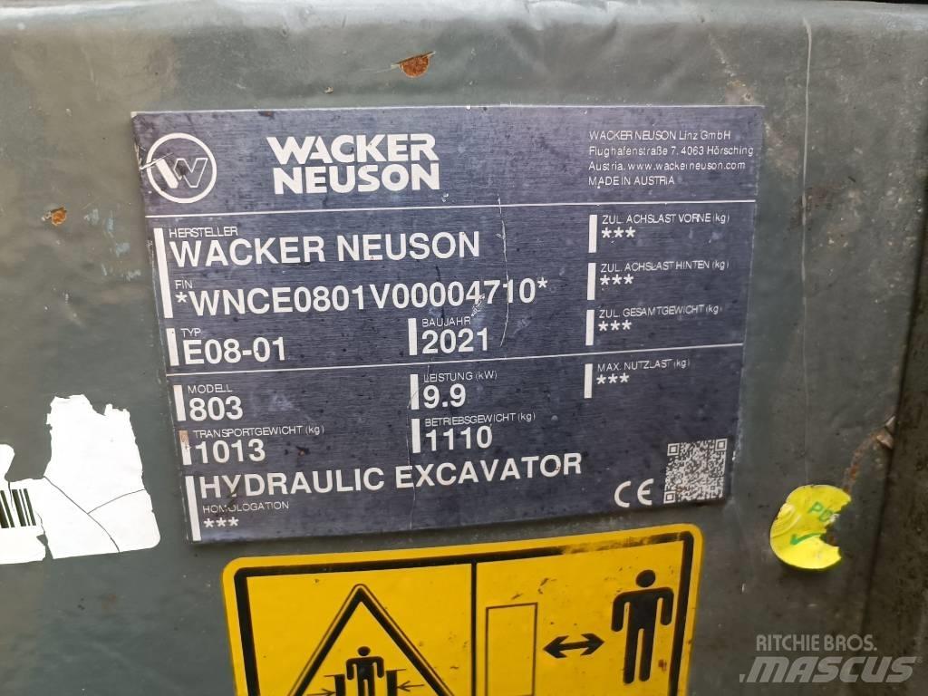 Wacker Neuson 803 Rupsgraafmachines