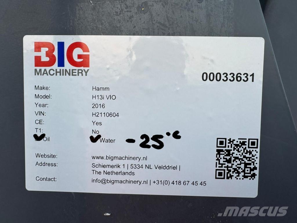 Hamm H13i VIO Trilrolwalsen