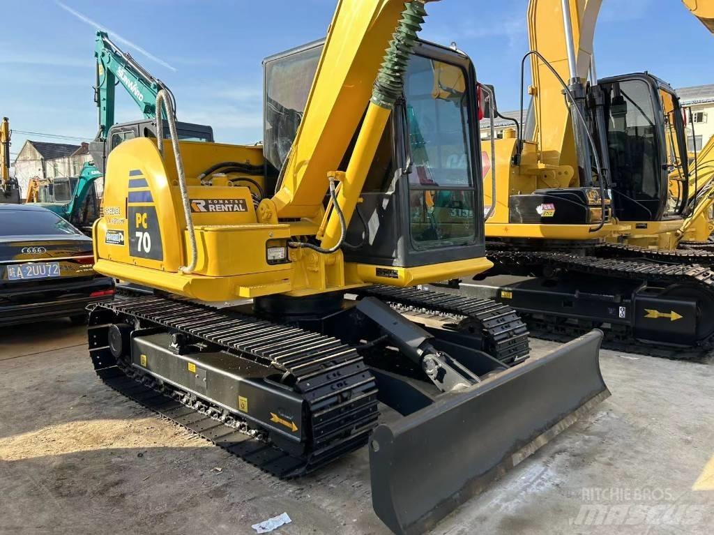 Komatsu PC 70 Rupsgraafmachines