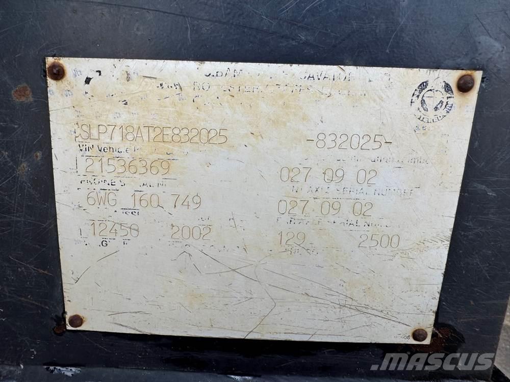 JCB 718 ADT Knik dumptrucks