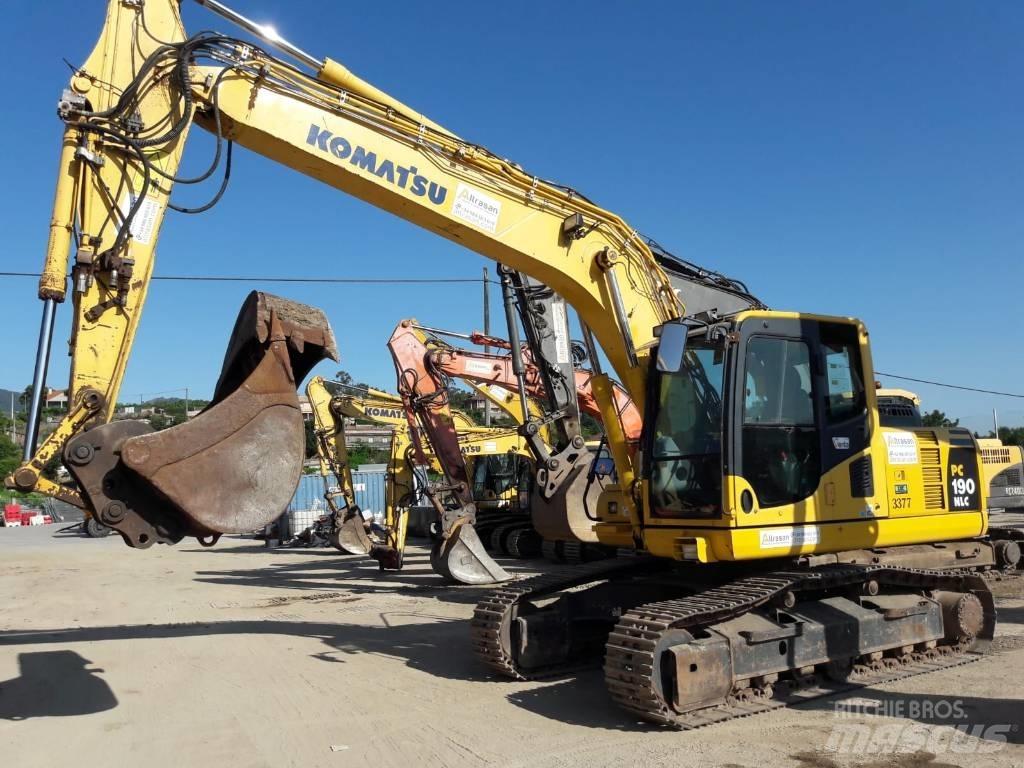 Komatsu PC190NLC-8 Rupsgraafmachines
