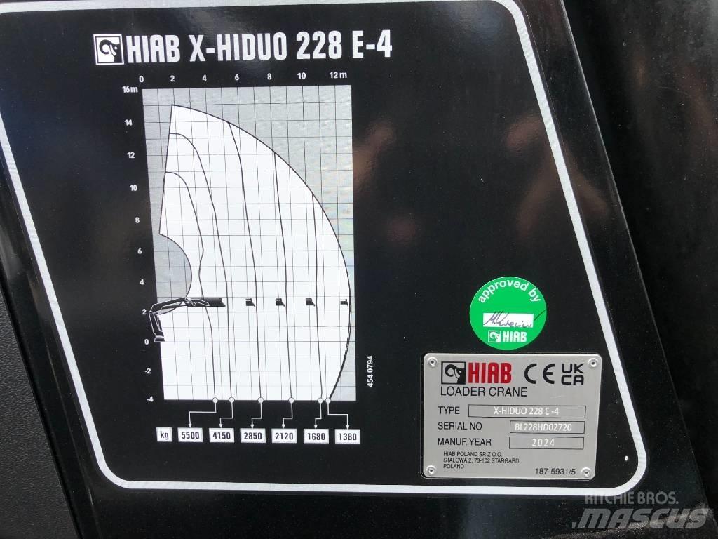 HIAB X-HiDuo 228 E-4 Laadkranen