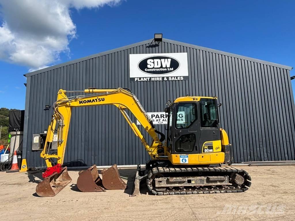 Komatsu PC 80 MR Midigraafmachines 7t - 12t