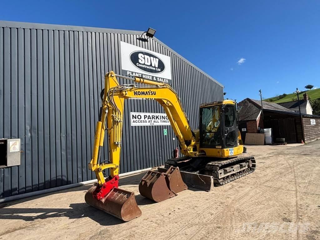Komatsu PC 80 MR Midigraafmachines 7t - 12t