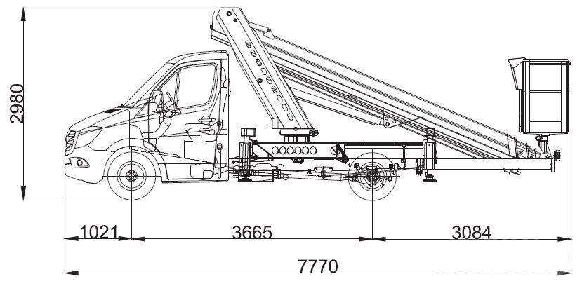 Ruthmann Ecoline 230 Auto hoogwerkers