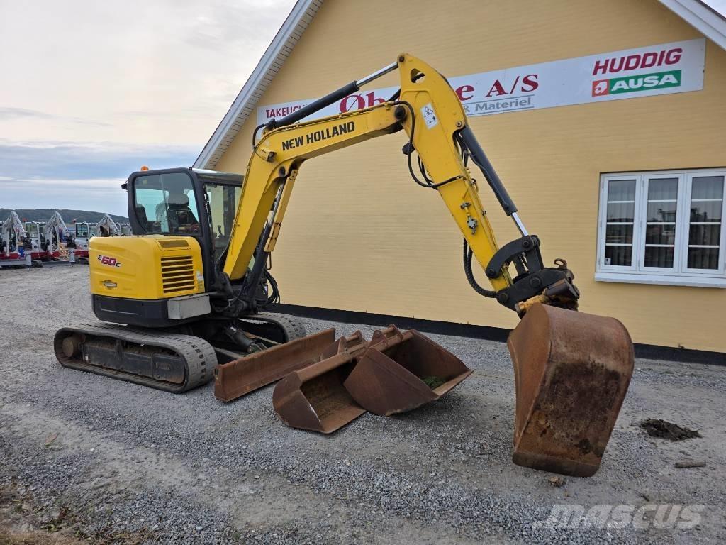 New Holland E60C Minigraafmachines < 7t
