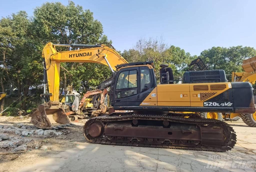 Hyundai R520LC-9 Rupsgraafmachines