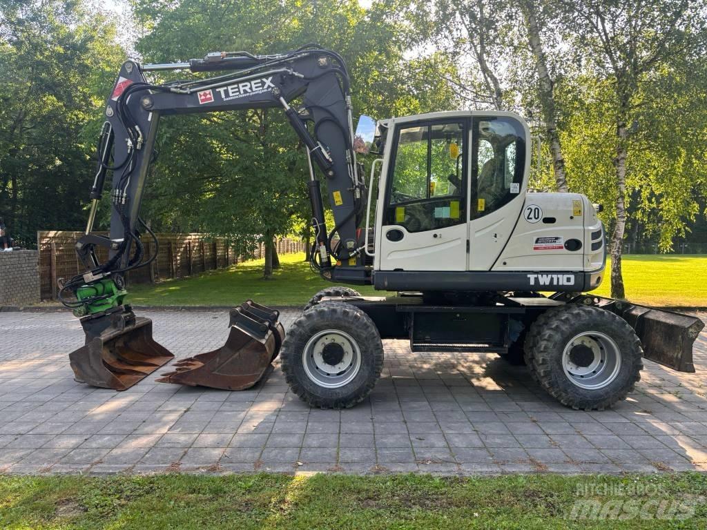 Terex TW 110 Wielgraafmachines