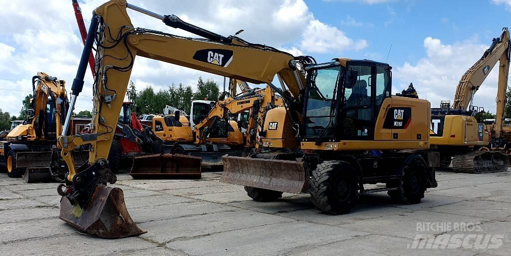 CAT M316F Wielgraafmachines