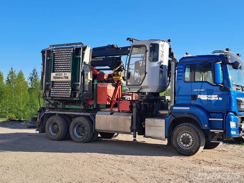 Mus-Max WT11 Houtversnipperaars