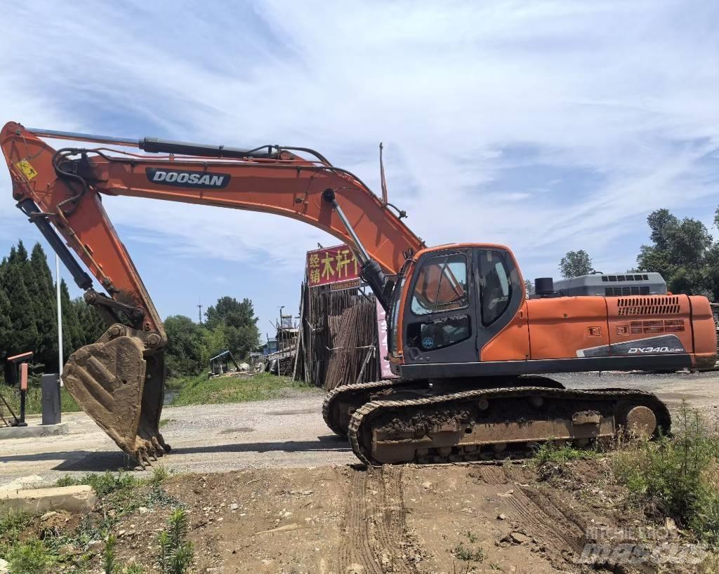 Doosan DX 340 LC-9C Rupsgraafmachines