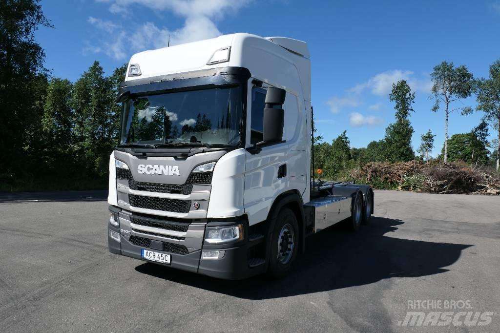 Scania G500B6x2NB Vrachtwagen met containersysteem
