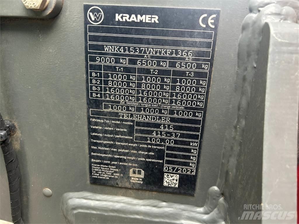 Kramer KT 407 Verreikers