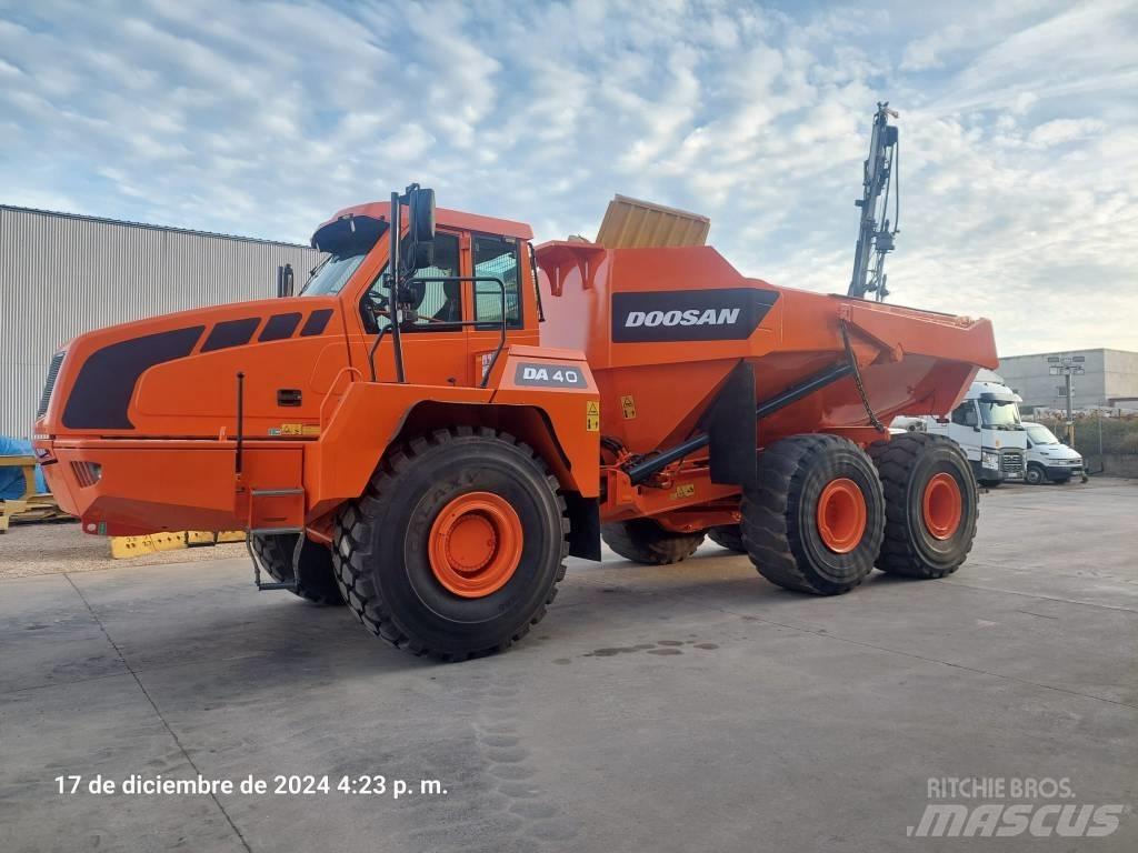 Doosan DA 40 Knik dumptrucks
