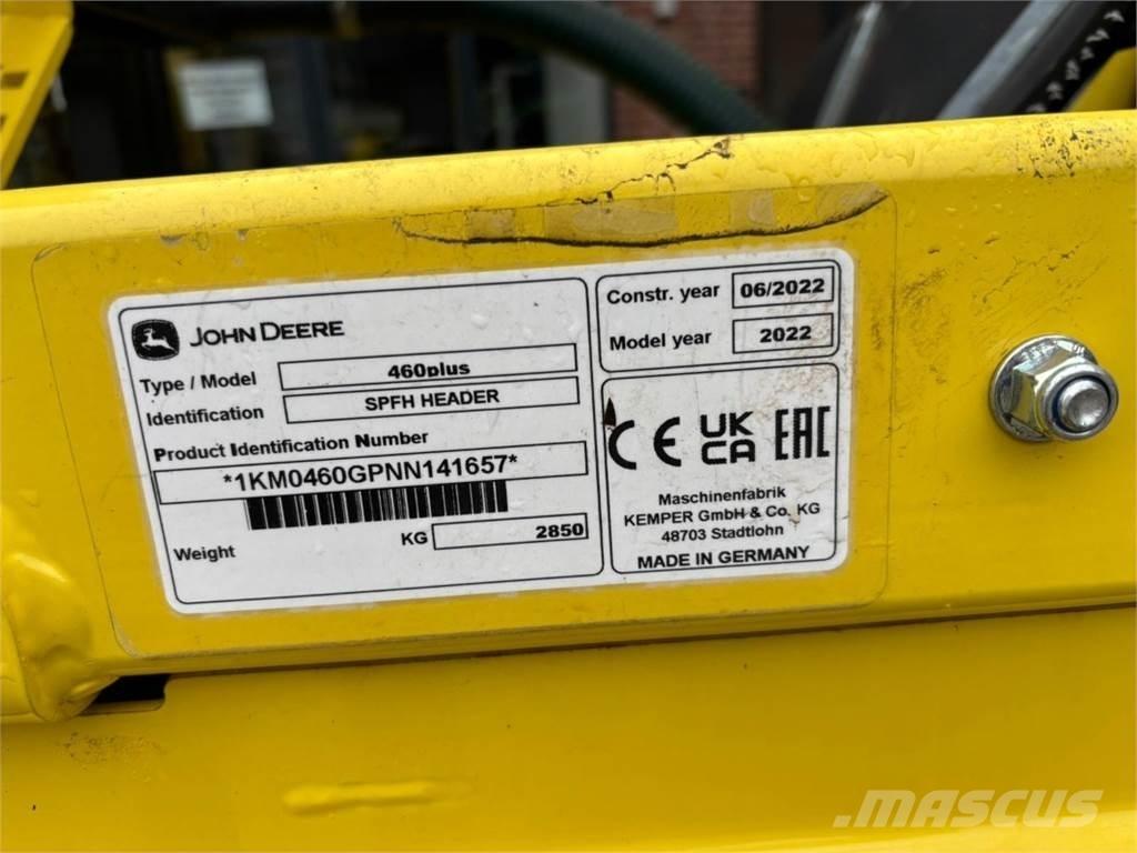 Kemper 460 Plus Landbouw - overige