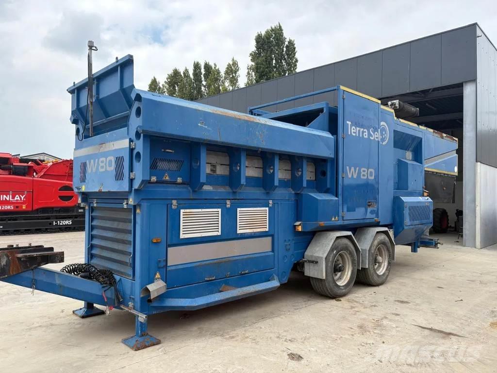 Terra Select W80 Mobiele zeefinstallaties