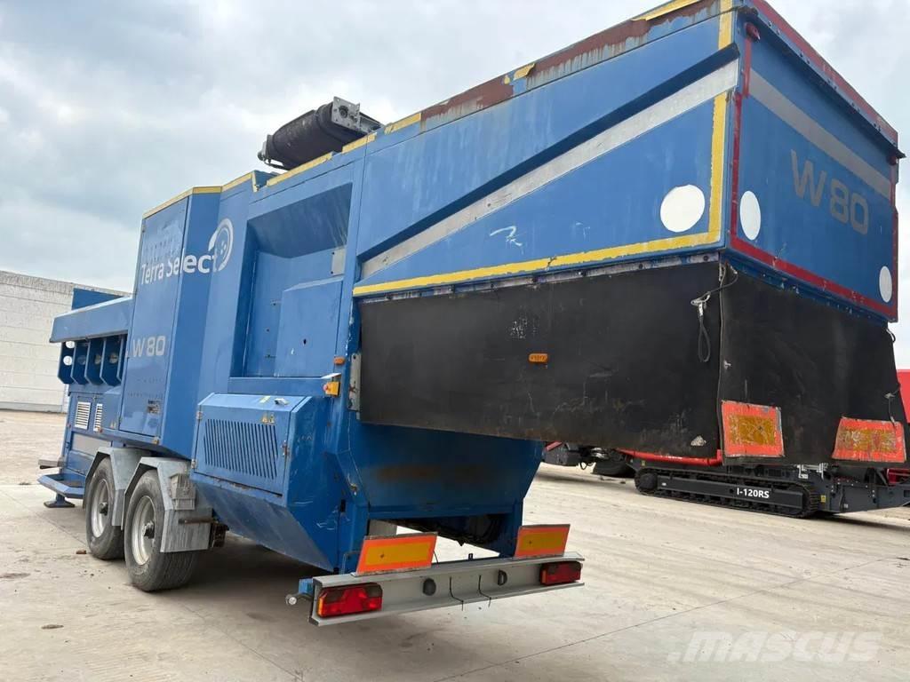 Terra Select W80 Mobiele zeefinstallaties