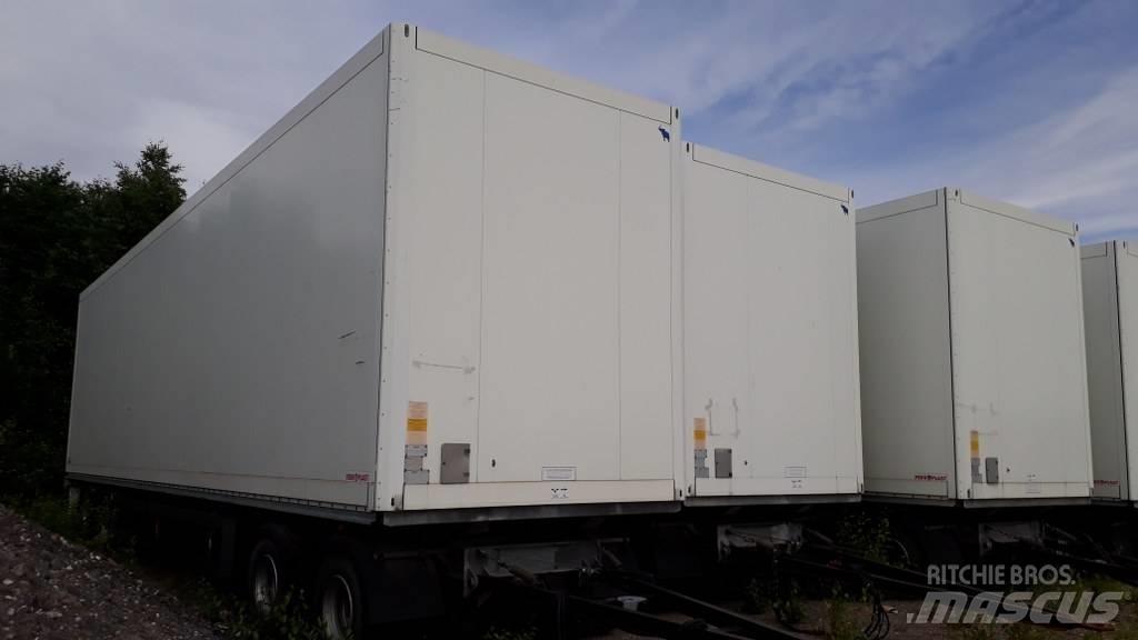 Schmitz KO36 Gesloten opbouw trailers