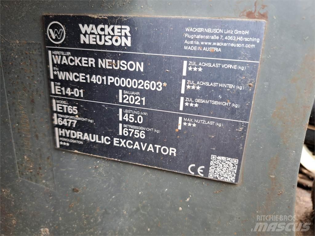 Wacker Neuson ET65 Rupsgraafmachines