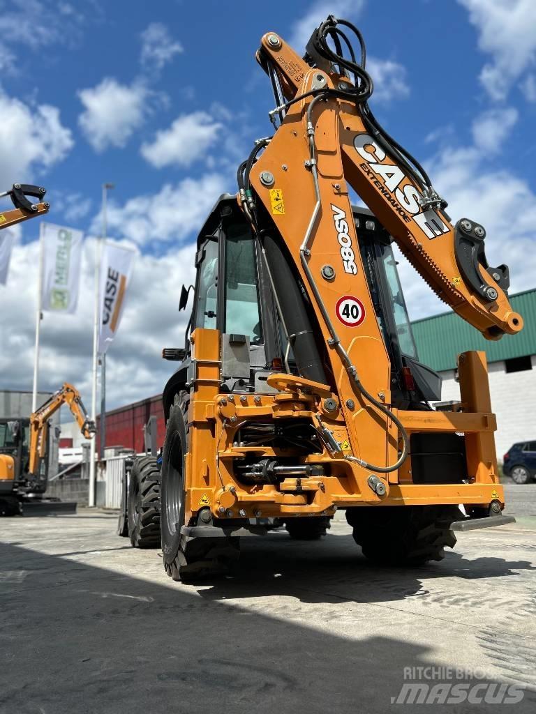 CASE 580SV Graaf-laadcombinaties