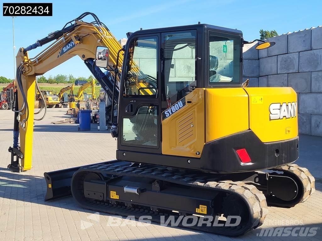 Sany SY80 U A/C Minigraafmachines < 7t