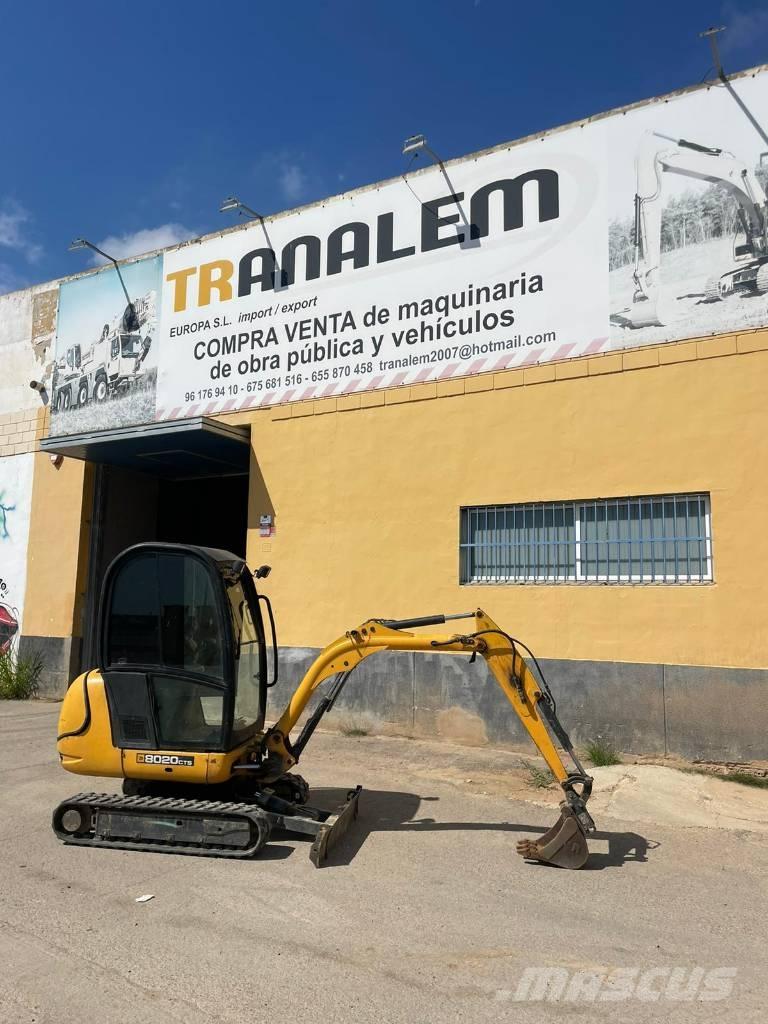JCB 8020 Minigraafmachines < 7t