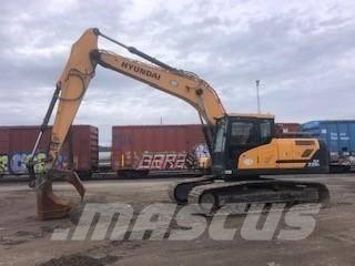 Hyundai HX 220 L Rupsgraafmachines