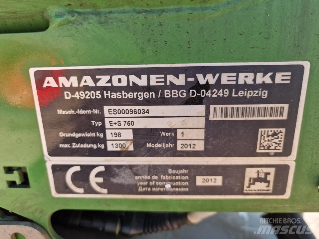 Amazone E+S 750 Zand- en zoutstrooimachines