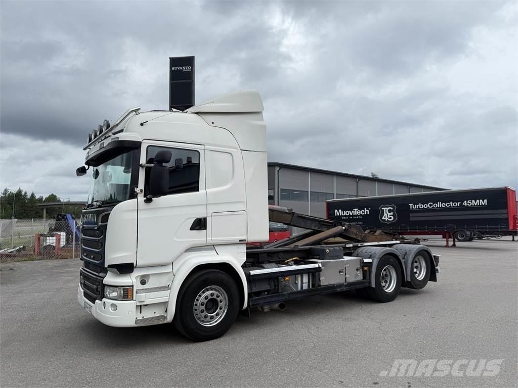Scania R 520 6X2 Vrachtwagen met containersysteem