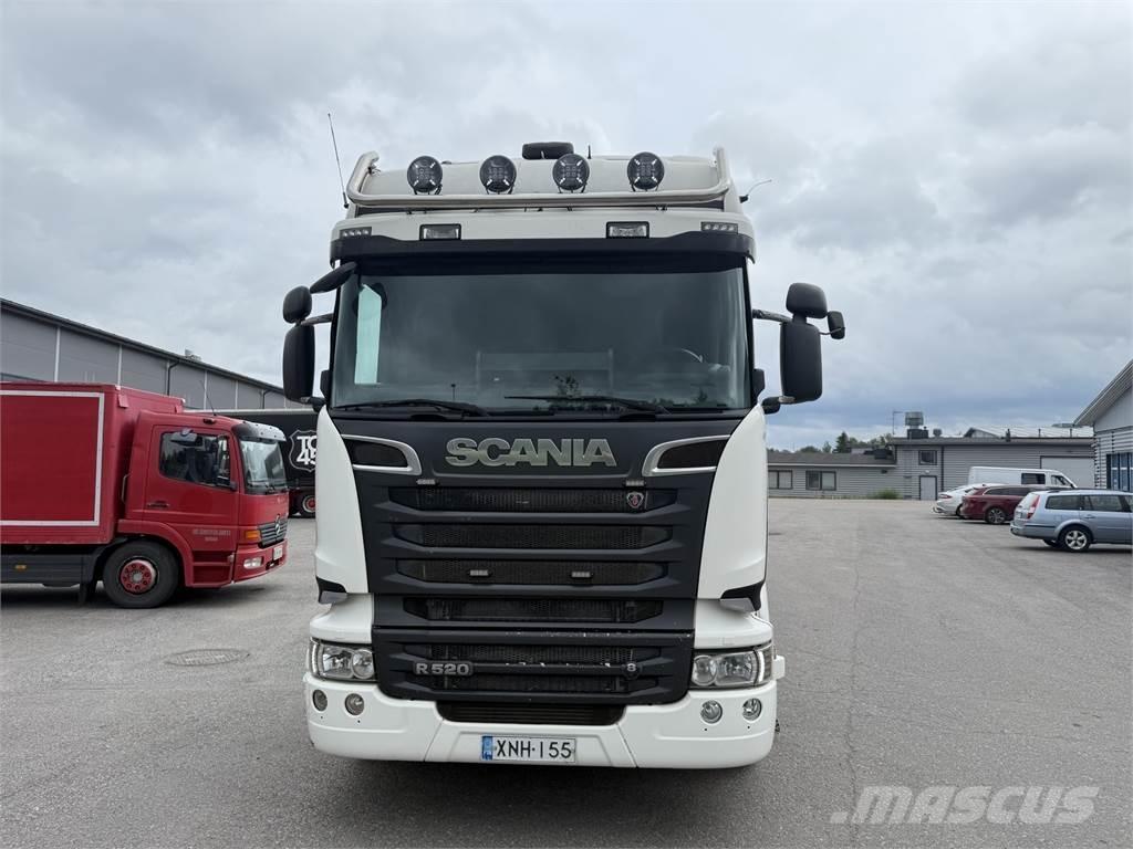 Scania R 520 6X2 Vrachtwagen met containersysteem