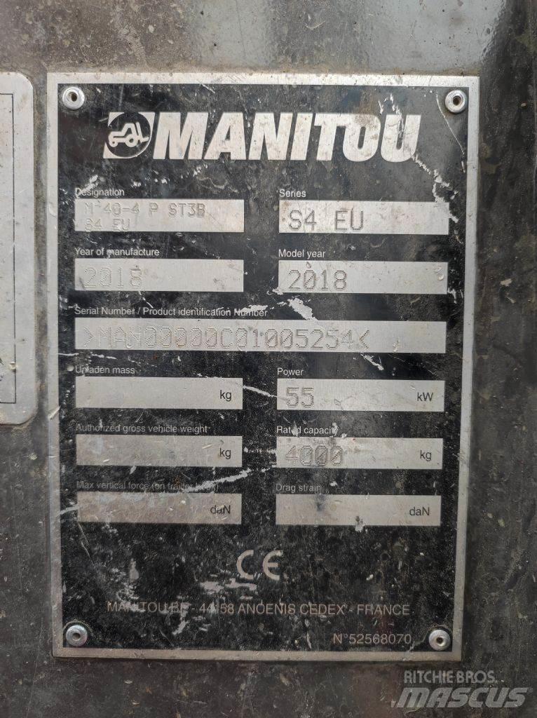Manitou M 40.4 Vorkheftruck voor zwaar terrein