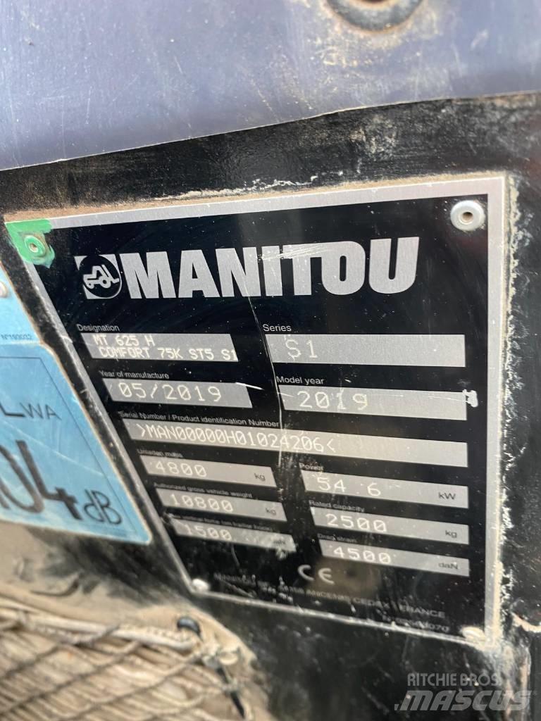 Manitou MT 625 H Verreikers