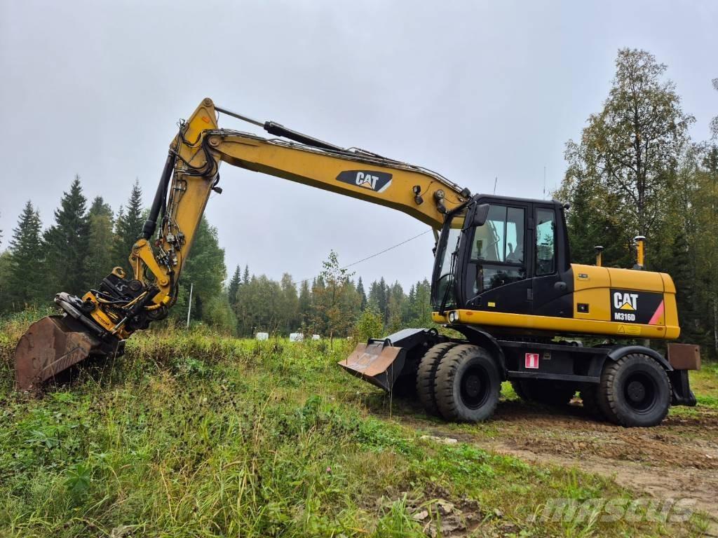 CAT M 316 D Wielgraafmachines