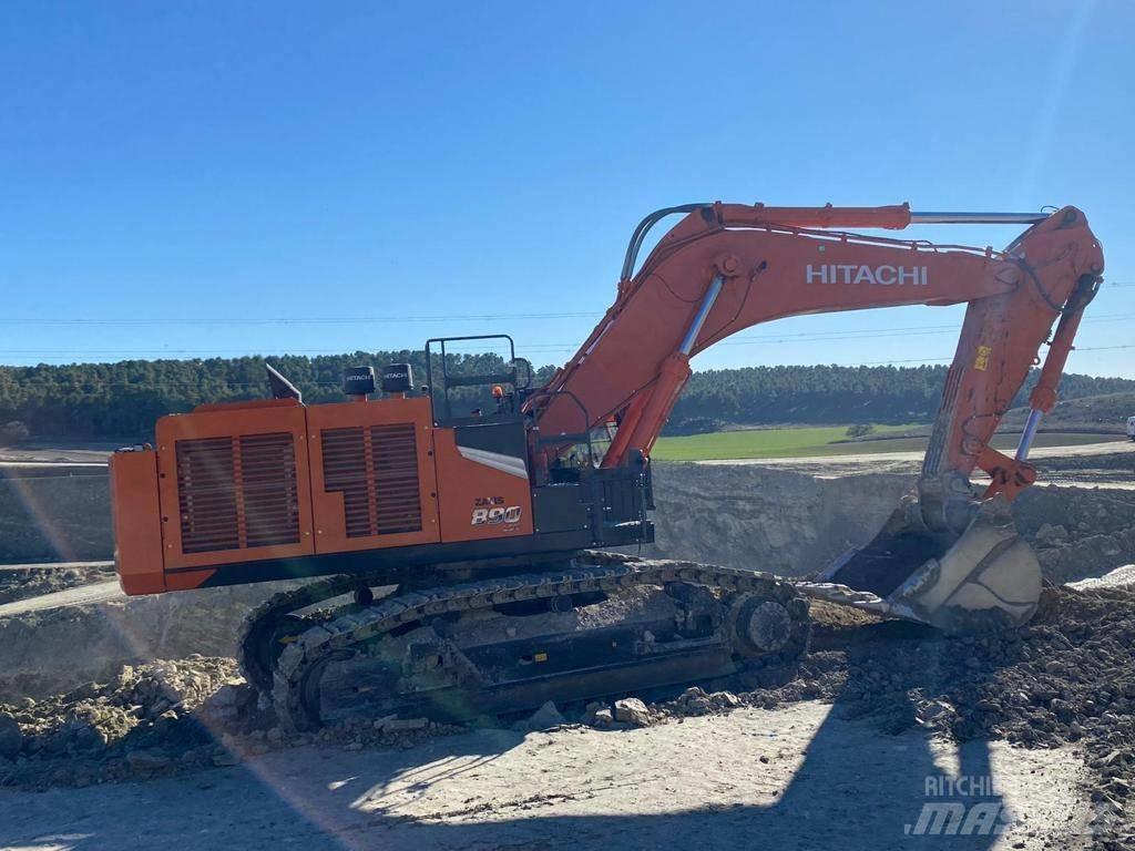 Hitachi ZX 890 Rupsgraafmachines