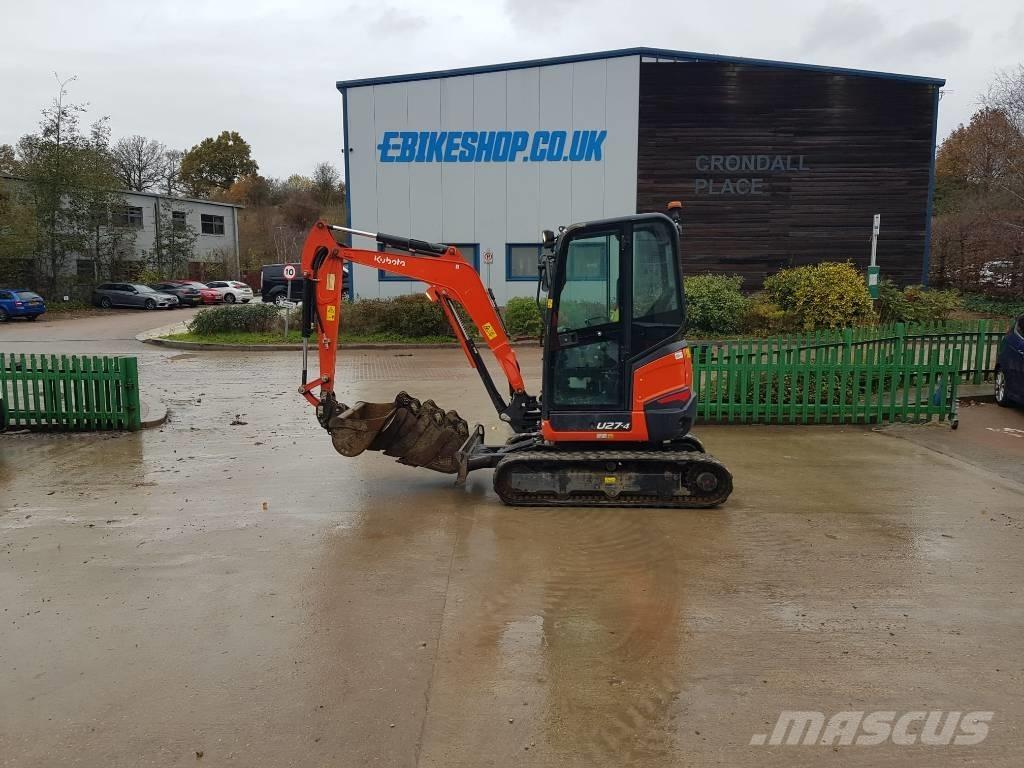 Kubota U27-4 Minigraafmachines < 7t