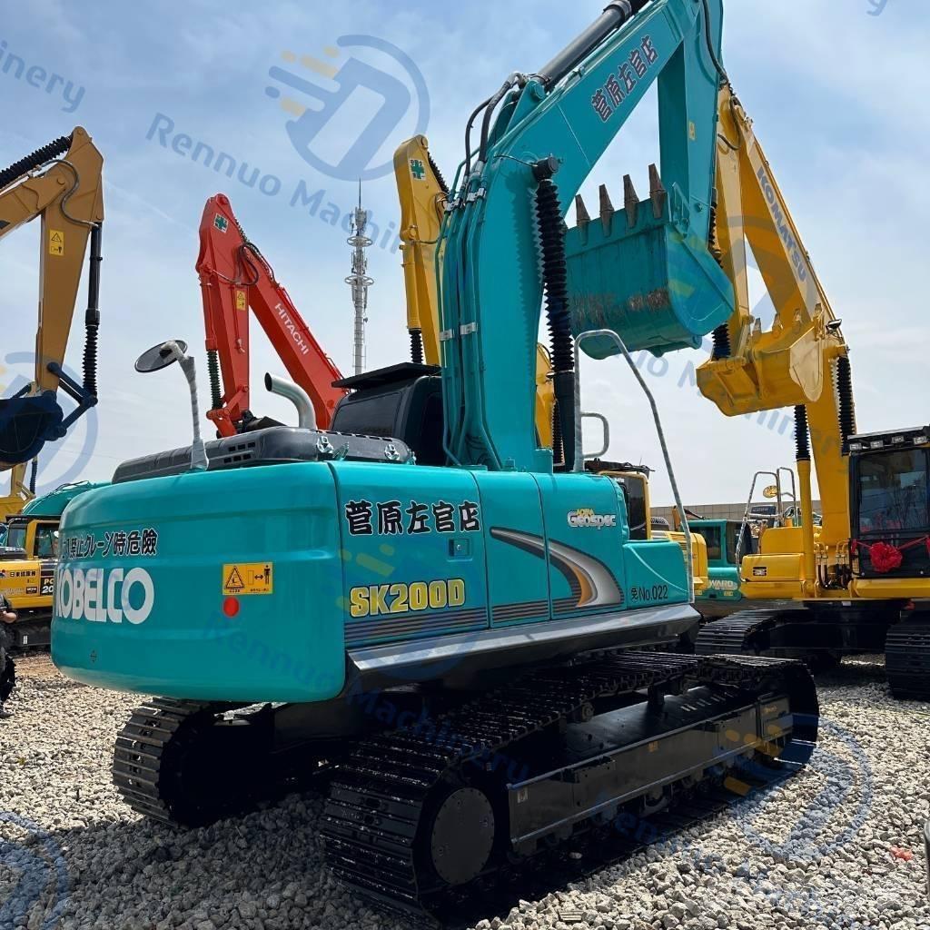 Kobelco SK 200 Rupsgraafmachines